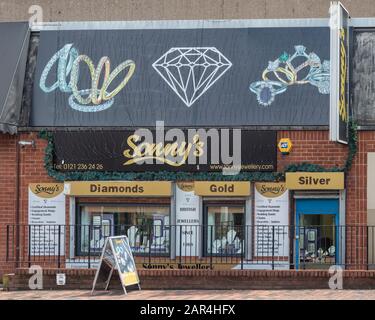 BIRMINGHAM, UK - MAY 28, 2019:  Jewellery shop in Vyse Street in the Jewellery Quarter Stock Photo