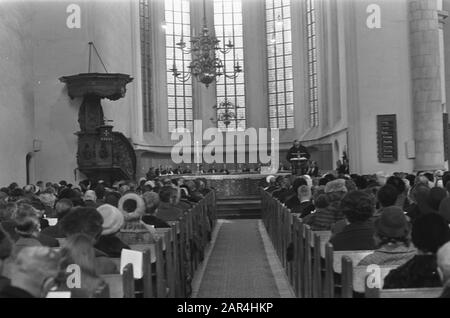 Three French honorary doctorates awarded to Dutch professors at French Embassy, The Hague. Overview see 233060 fleet pastors parting/Date: February 27, 1970 Location: Den Haag, Zuid-Holland Keywords: EREDOCTORATEN, PREDIKANS, embassies Stock Photo