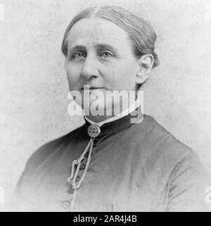 Portrait of Antoinette Louisa Brown Blackwell Stock Photo