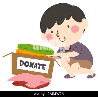 Donation of clothes Stock Photo - Alamy