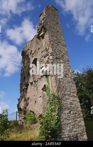 Crickhowell Castle, Crickhowell, Powys, Wales, United Kingdom Stock Photo