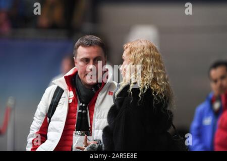 ETERI TUBERIDZE during Ladies Practice at the ISU European Figure Skating Championships 2020 at Steiermarkhalle, on January 25 2020 in Graz, Austria. Credit: Raniero Corbelletti/AFLO/Alamy Live News Stock Photo