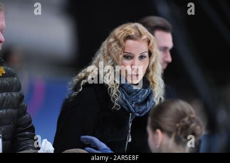 ETERI TUBERIDZE during Ladies Practice at the ISU European Figure Skating Championships 2020 at Steiermarkhalle, on January 25 2020 in Graz, Austria. Credit: Raniero Corbelletti/AFLO/Alamy Live News Stock Photo