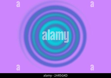 Abstract design Blurry circles blue water drop on pink background Stock Photo