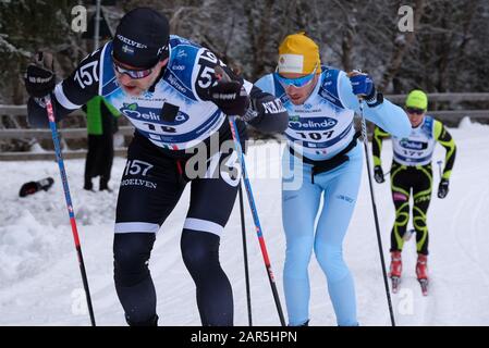 Cavalese e Moena, Italy, 26 Jan 2020, 18 stefan palm (swe) during 47th Marcialonga  - Nordic Ski - Credit: LPS/Roberto Tommasini/Alamy Live News Stock Photo