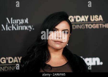 BEVERLY HILLS, CA - JANUARY 25: Vassy arrives at the G'Day USA Standing Together event at the Beverly Wilshire in Beverly Hills, California on January 25, 2019. Credit: Tony Forte/MediaPunch Stock Photo