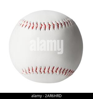 baseball ball isolated on white background with clipping path Stock Photo