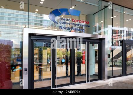 TORONTO, CANADA - october 03, 2018 : The metro Toronto convention center North building in Toronto. Stock Photo