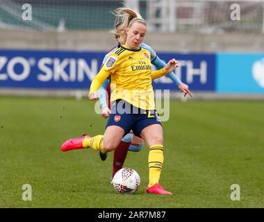 Dagenham, UK. 01st Feb, 2018. DAGENHAM, ENGLAND - JANUARY 27: Beth Mead of Arsenal during Women's FA Cup Fourth Round match between West Ham United Women and Arsenal at Rush Green Stadium on January 27, 2020 in Dagenham, England7 Credit: Action Foto Sport/Alamy Live News Stock Photo