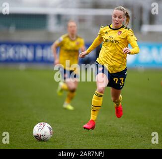 Dagenham, UK. 01st Feb, 2018. DAGENHAM, ENGLAND - JANUARY 27: Beth Mead of Arsenal during Women's FA Cup Fourth Round match between West Ham United Women and Arsenal at Rush Green Stadium on January 27, 2020 in Dagenham, England7 Credit: Action Foto Sport/Alamy Live News Stock Photo