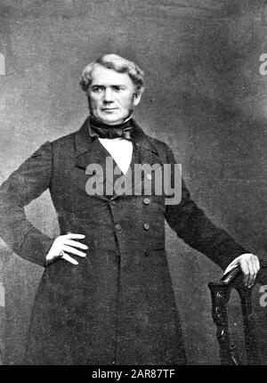 WILLIAM SMITH O'BRIEN (1803-1864) Irish nationalist MP and leader of the Young Ireland movement. Stock Photo