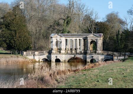 Stowe House (School) & Gardens, National Trust. Stock Photo