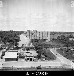 Journey to Suriname and the Netherlands Antilles  View over Paramaribo Date: 1947 Location: Paramaribo, Suriname Keywords: city images Stock Photo