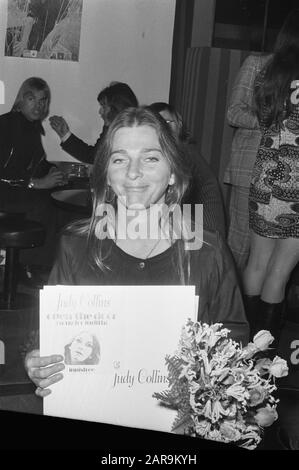 Singer Judy Collins in Hiltonhotel Amsterdam, Judy Collins Date: 17