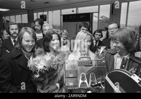 ABBA. Anni-Frid Lyngstad 1976 Stock Photo - Alamy