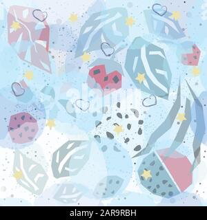 Abstract plant background. Great for Wall Art, t-shirts, cups, fabric, textile, gift wrapping, scrapbooks, etc. Stock Vector
