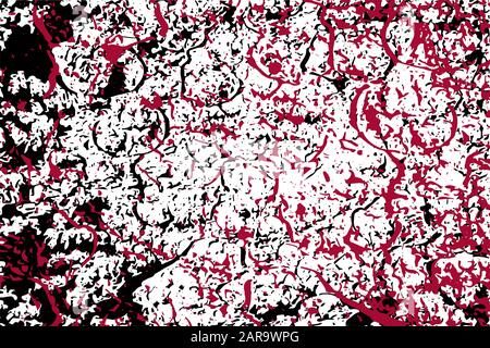 Abstract multicolored image, made with a brush. Stock Vector