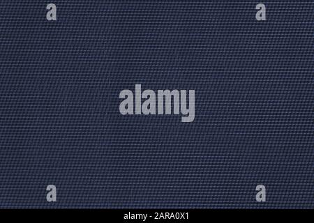 Metallic or carbon abstract dark blue mesh grid texture for background and design. Stock Photo