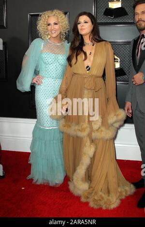 26 January 2020 - Los Angeles, California - Kimberly Schlapman, Karen Fairchild, Little Big Town. 62nd Annual GRAMMY Awards held at Staples Center. (Credit Image: © AdMedia via ZUMA Wire) Stock Photo