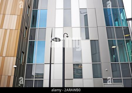 Architectural detail The William Henry Duncan Building at Liverpool University Stock Photo