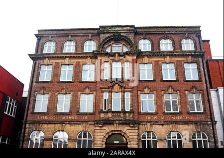 Exterior of the Liverpool School of Tropical Medicine Stock Photo