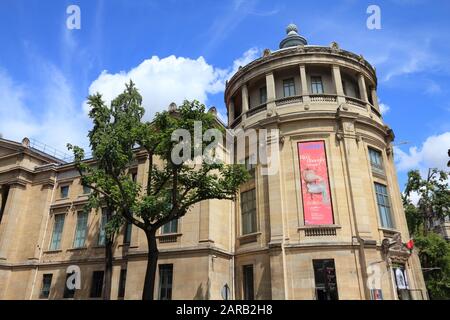 PARIS, FRANCE - JULY 25, 2011: Guimet Museum in Paris, France. Paris is the most visited city in the world with 15.6 million international arrivals in Stock Photo