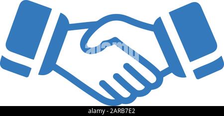 Creative element design from stock market icons collection. Pixel perfect Handshake Icon, Business Partner, Partnership, Success for commercial, print Stock Vector