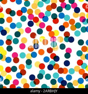 Seamless vector geometric stock pattern of colored squares for textiles, packaging, paper printing, simple backgrounds and textures. Stock Vector