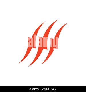 curves geometric power symbol logo vector Stock Vector