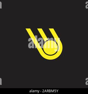 comet motion geometric logo vector Stock Vector