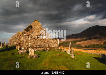 Church of Kilchrist Cill Chriosd Isle of Skye, Scotland April 2019 Stock Photo