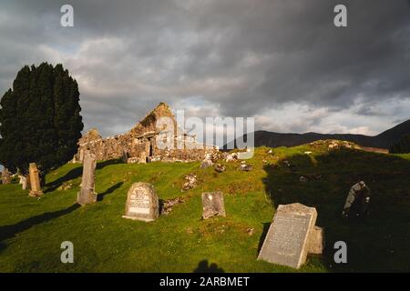 Church of Kilchrist Cill Chriosd Isle of Skye, Scotland April 2019 Stock Photo