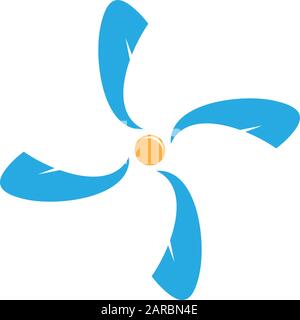 symbol vector of sun waves swirl simple abstract design Stock Vector