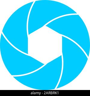 symbol vector of hexagonal swirl rotate object geometric design Stock Vector