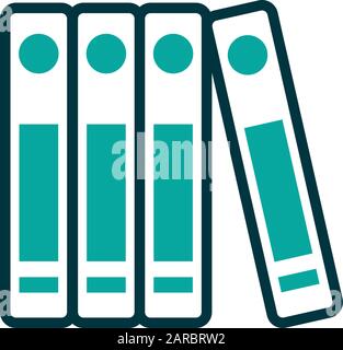 Isolated files icons vector design Stock Vector
