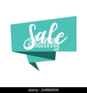 Sale banner vector illustration, discount tag, big sale price tag Stock Vector