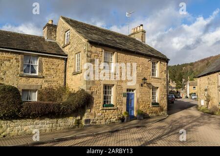Foresters Arms, Eyam village, England, UK Stock Photo