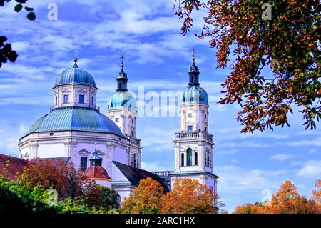 Basilica in Kempten one of the oldest cities in Germany Stock Photo