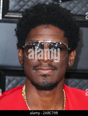 LOS ANGELES, CALIFORNIA, USA - JANUARY 26: Labrinth arrives at the 62nd Annual GRAMMY Awards held at Staples Center on January 26, 2020 in Los Angeles, California, United States. (Photo by Xavier Collin/Image Press Agency) Stock Photo