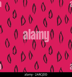 Abstract Brush Strokes Seamless Pattern - This is an abstract brushstrokes pattern suitable for fashion prints, patterns and backgrounds Stock Vector