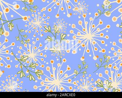 spring pink vintage floral seamless pattern for drapery Stock Vector
