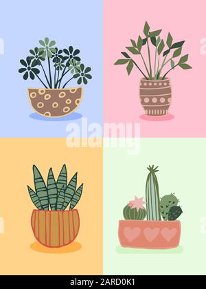 spring leaves wreath, oval and square, ellipse for wedding card. 2020 trend colors. Vector illustration Stock Vector