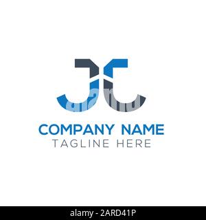 letter JJ Logo Design Vector Template. Initial Linked Letter Design JJ Vector Illustration Stock Vector