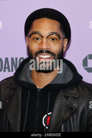 Tone Bell at the premiere of "Sylvie's Love" during the 2020 Sundance