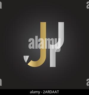 letter JY Logo Design Vector Template. Initial Linked Letter Design JY Vector Illustration Stock Vector