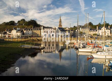 Binic, Brittany, France Stock Photo
