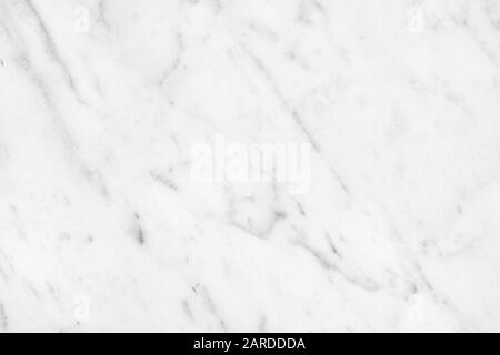 White Carrara Marble natural light for bathroom or kitchen white countertop. High resolution texture and pattern. Stock Photo