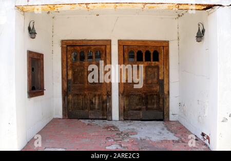 Cinema Doors Stock Photo