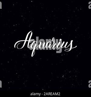 Handwritten calligraphy text, chalk on a blackboard Stock Vector
