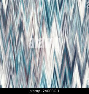 Mottled distressed noisy subtle torn teal chevron Stock Vector